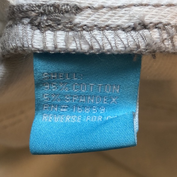 J. McLaughlin Lexie gray and yellow slim comfort jeans NWOT Sz 10 - Picture 7 of 9